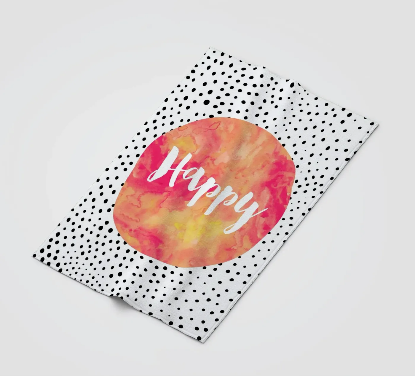 Happy Fleecedecke von Elisabeth Fredriksson