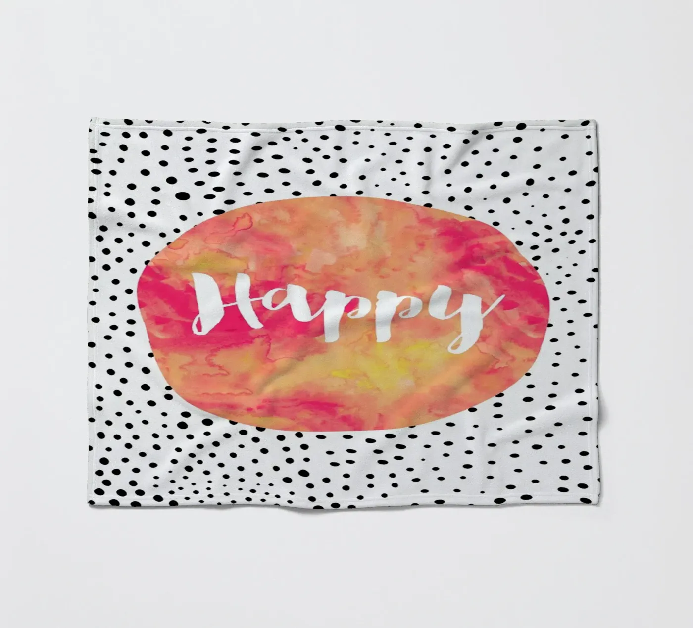 Happy Fleecedecke von Elisabeth Fredriksson