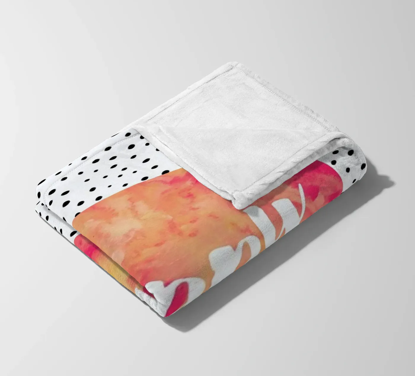 Happy Fleecedecke von Elisabeth Fredriksson