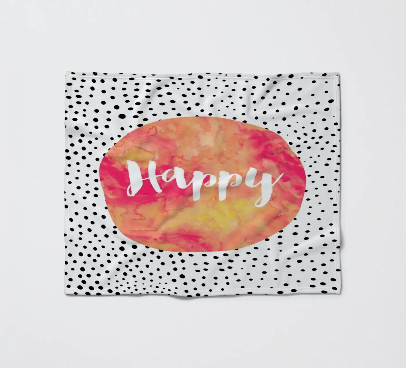 Happy Fleecedecke von Elisabeth Fredriksson