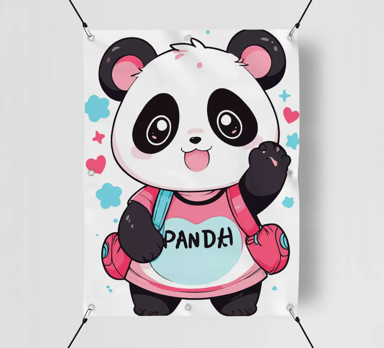 Panda kawaii telo in pvc da artdesign1985