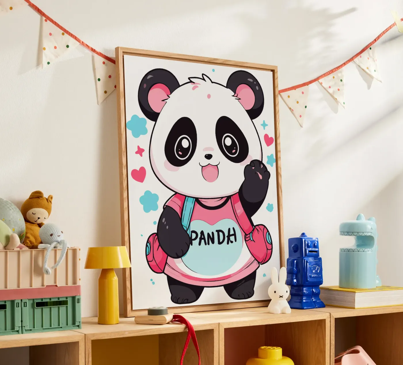 Panda kawaii plexiglass da artdesign1985