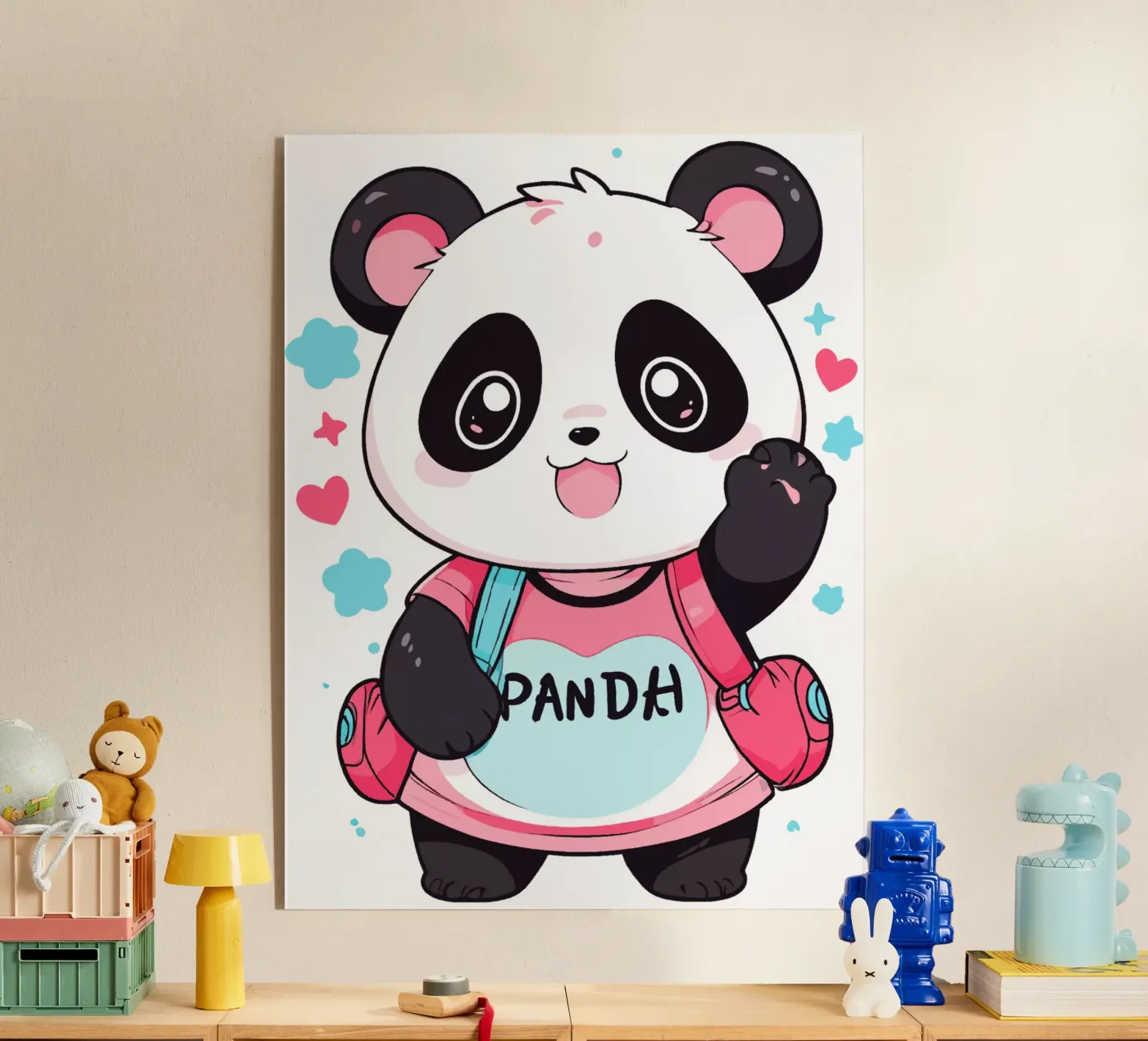 Panda kawaii plexiglass da artdesign1985