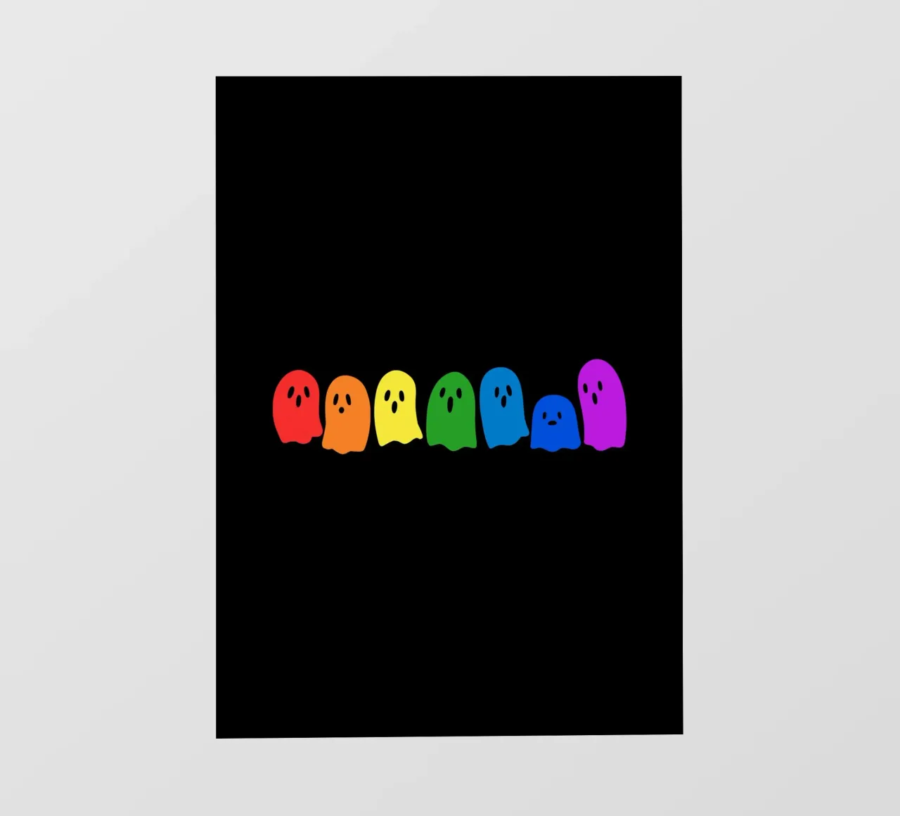 Rainbow Kawaii Ghost pellicola backlit da Tobe Fonseca