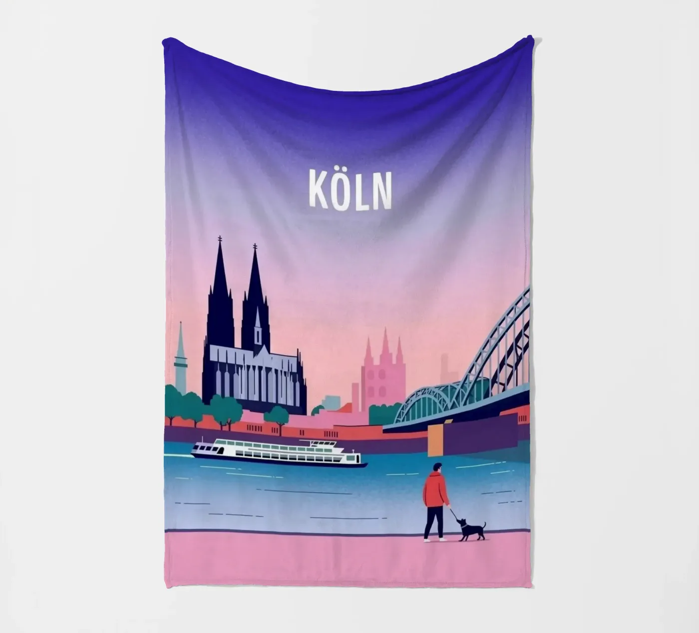 KOLN Fleecedecke von Mayanice