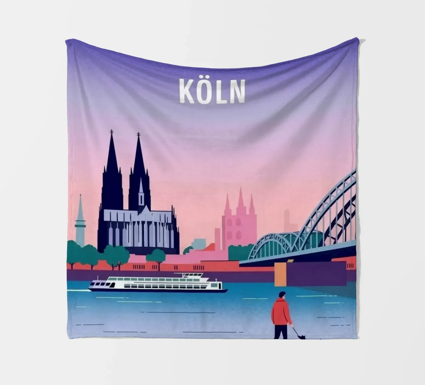KOLN Fleecedecke von Mayanice