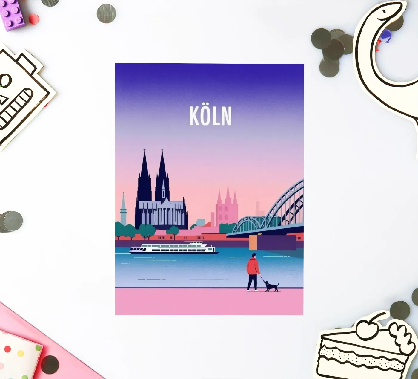 KOLN Sticker von Mayanice