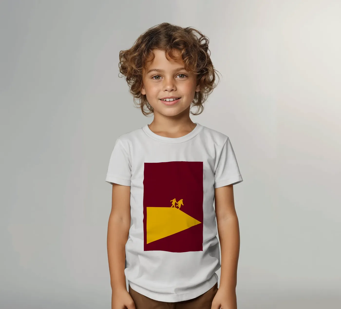 person's shadow t-shirt bambini da Pillips Studio
