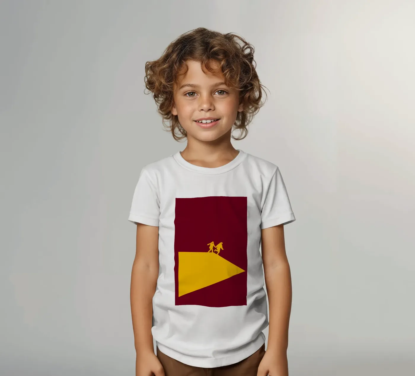 person's shadow t-shirt bambini da Pillips Studio