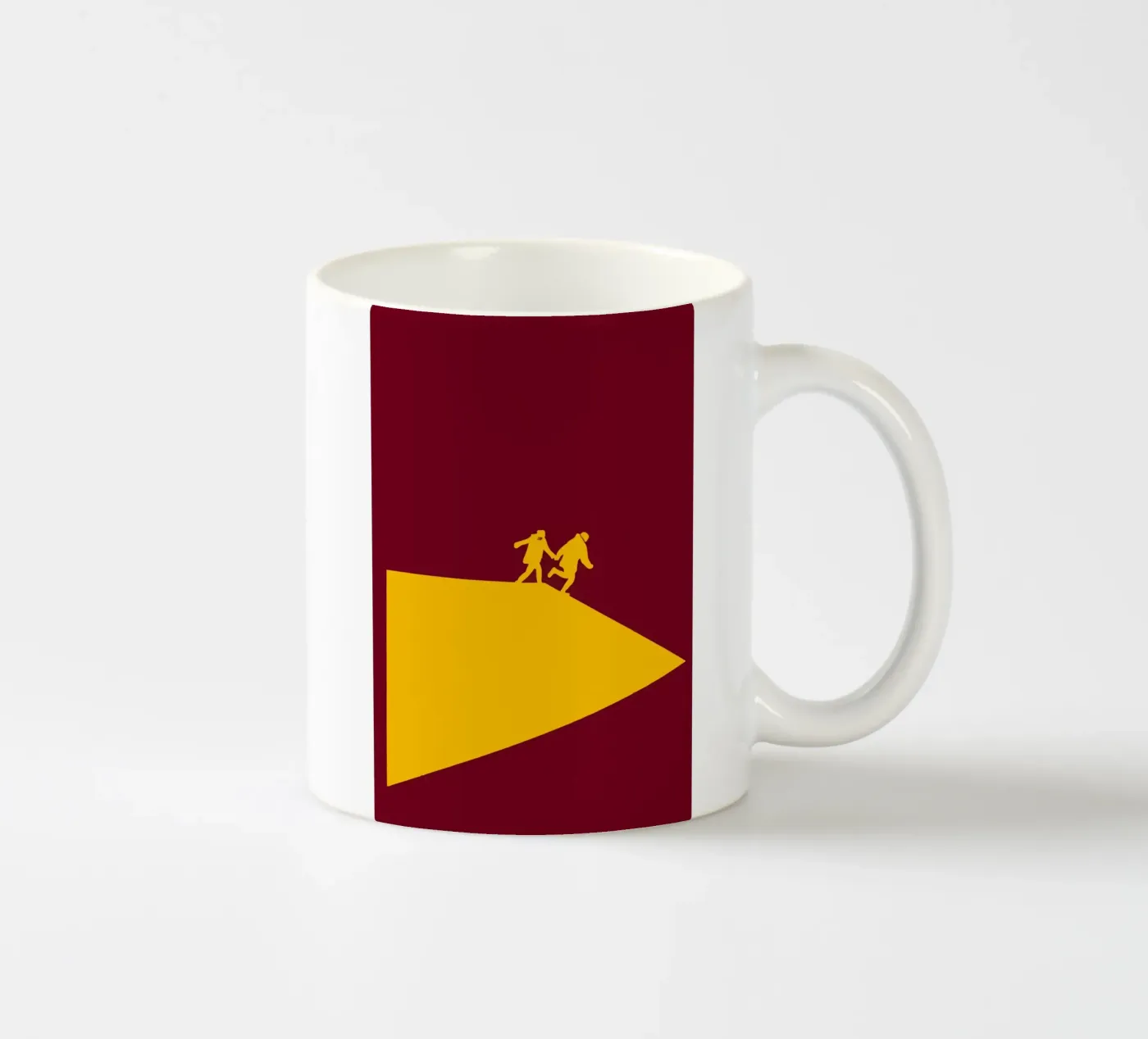 person's shadow ceramic mug by Pillips Studio