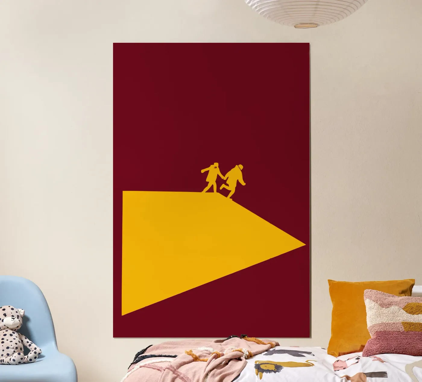 person's shadow poster de Pillips Studio