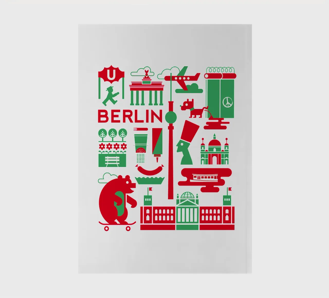 Berlin 02 notebook by Looks n Brains