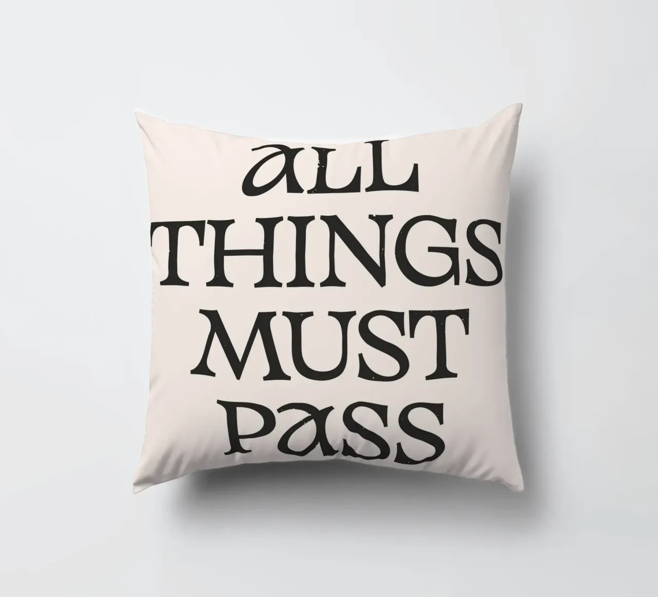 All Things Must Pass cuscino da Lolly & Roobs
