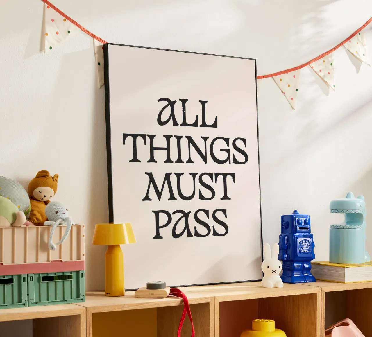 All Things Must Pass alluminio dibond da Lolly & Roobs