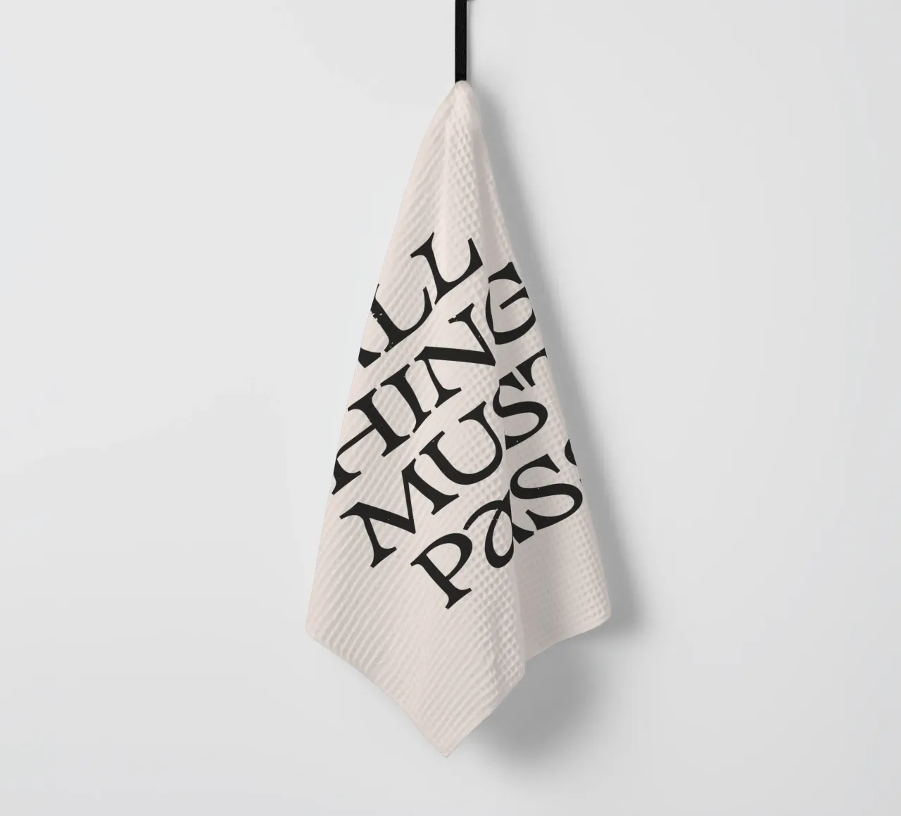 All Things Must Pass canovaccio da cucina da Lolly & Roobs