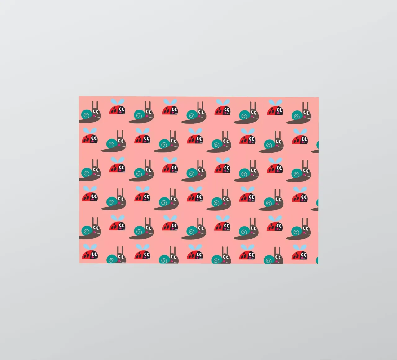 Schnecke und Marienkäfer Sticker von Looks n Brains