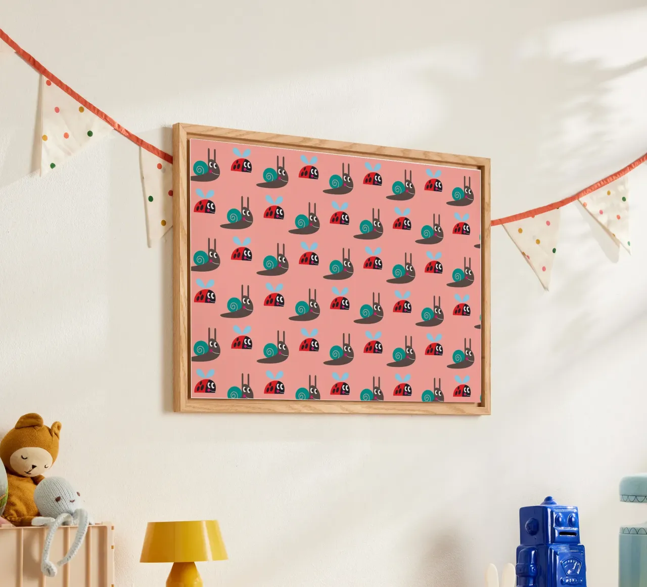 Lumaca e coccinella plexiglass da Looks n Brains