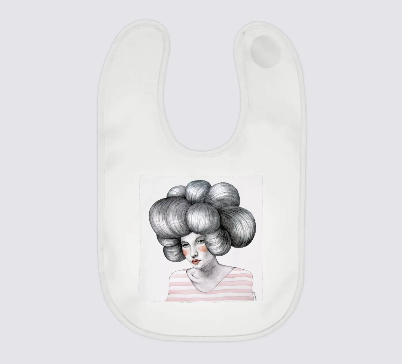 Agata baby bib by Sofia Bonati