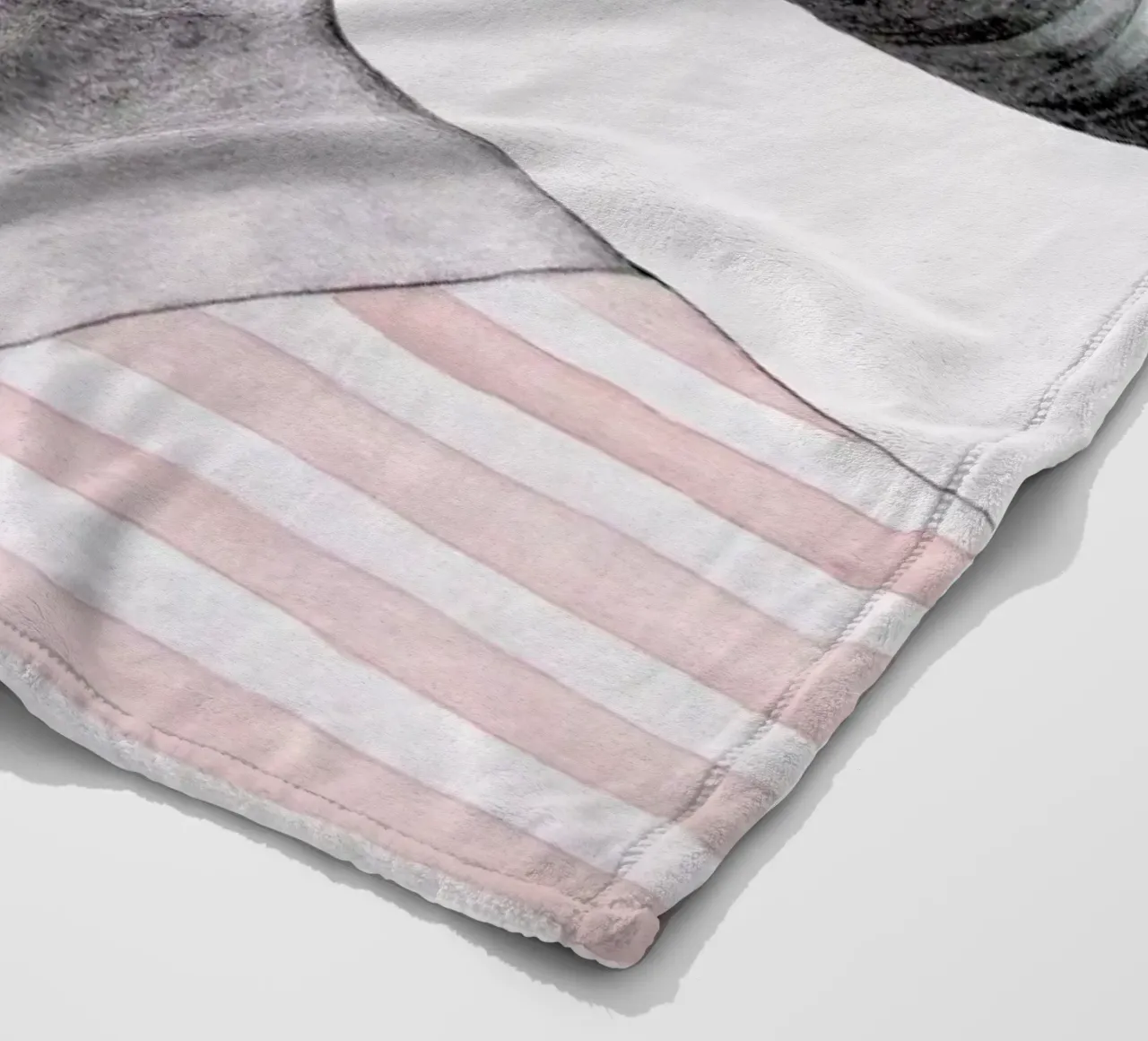 Agata Fleecedecke von Sofia Bonati