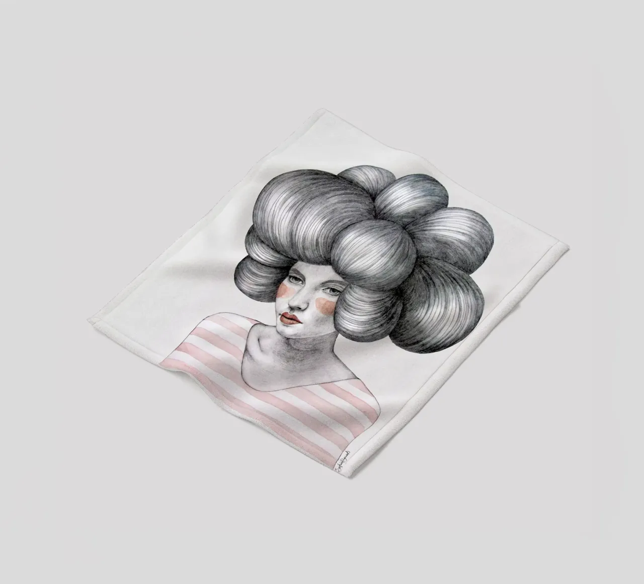 Agata Fleecedecke von Sofia Bonati