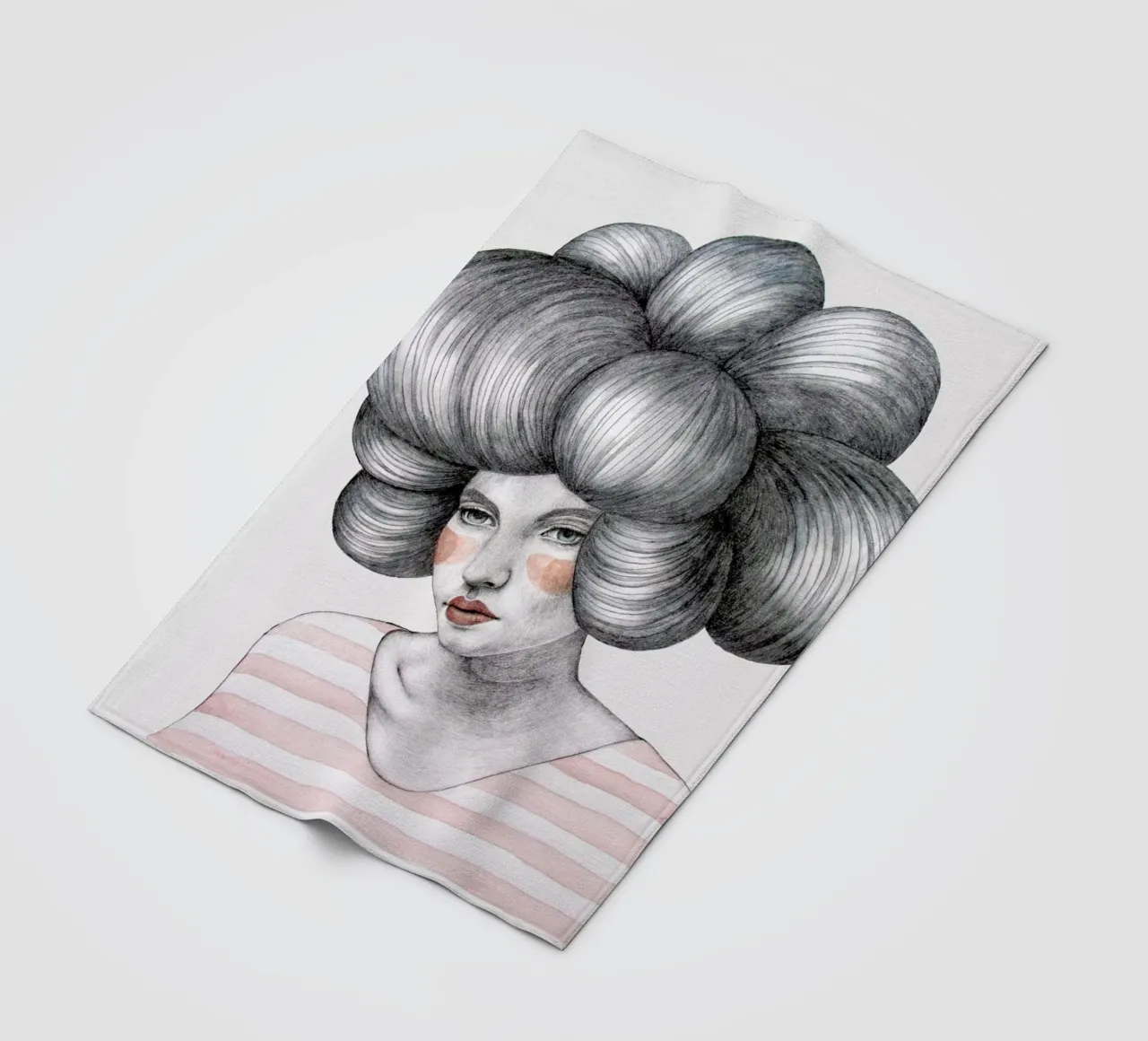 Agata Fleecedecke von Sofia Bonati