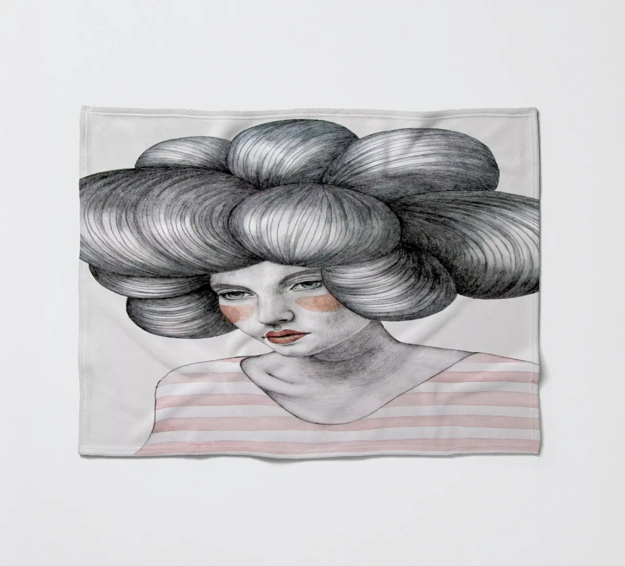 Agata Fleecedecke von Sofia Bonati