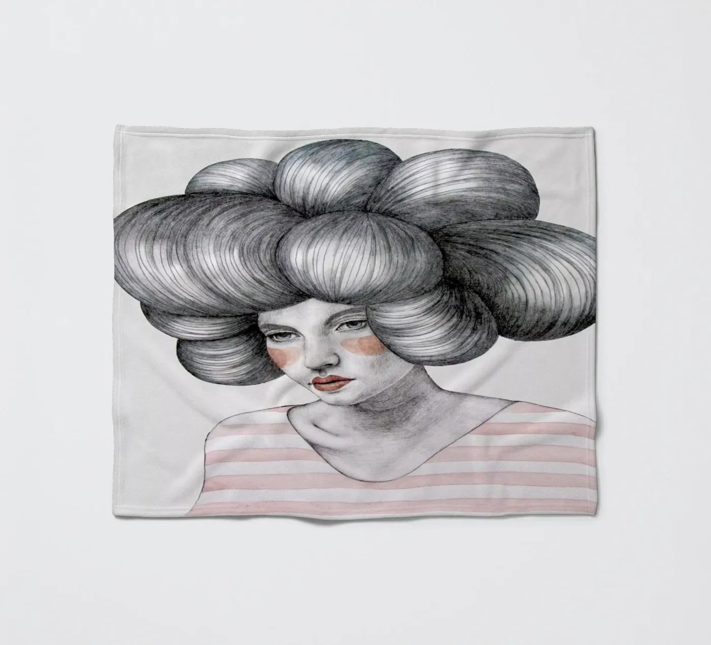 Agata coperta in pile da Sofia Bonati