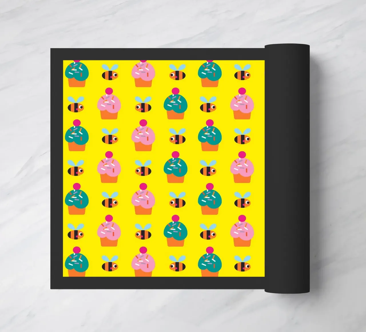 Ape e torta zerbino da Looks n Brains