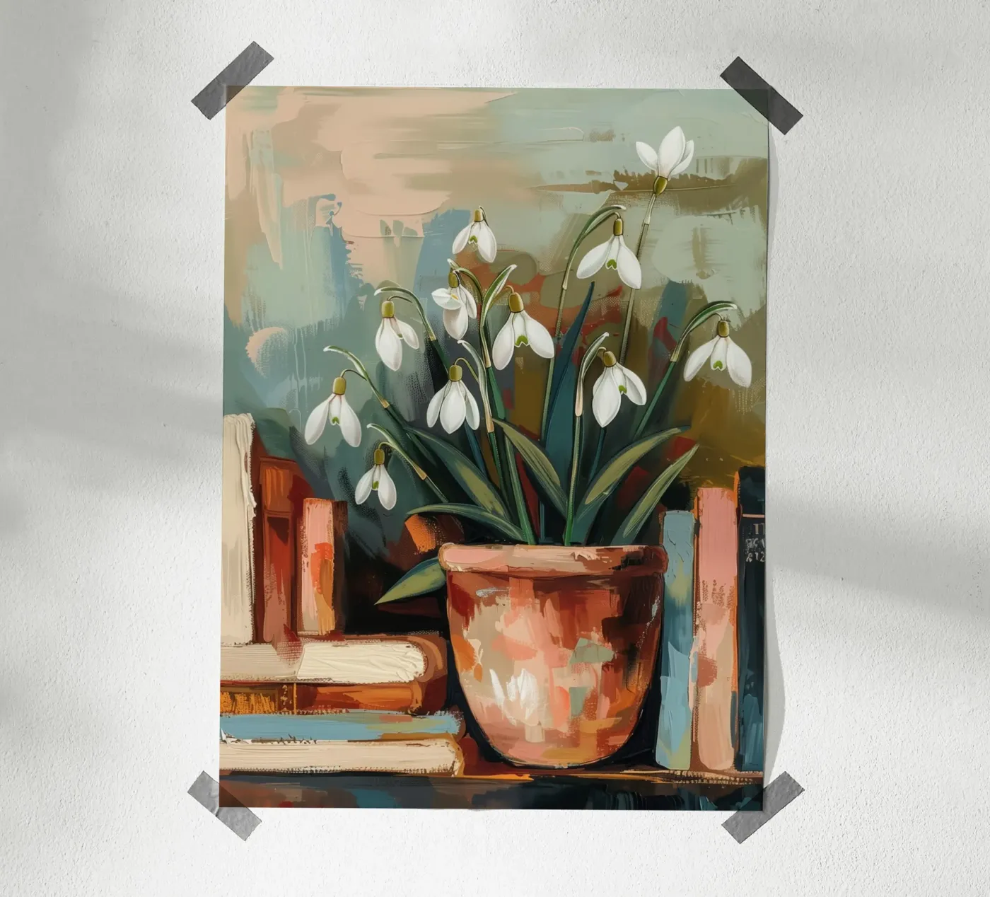 Snowdrop Library poster van Calypso
