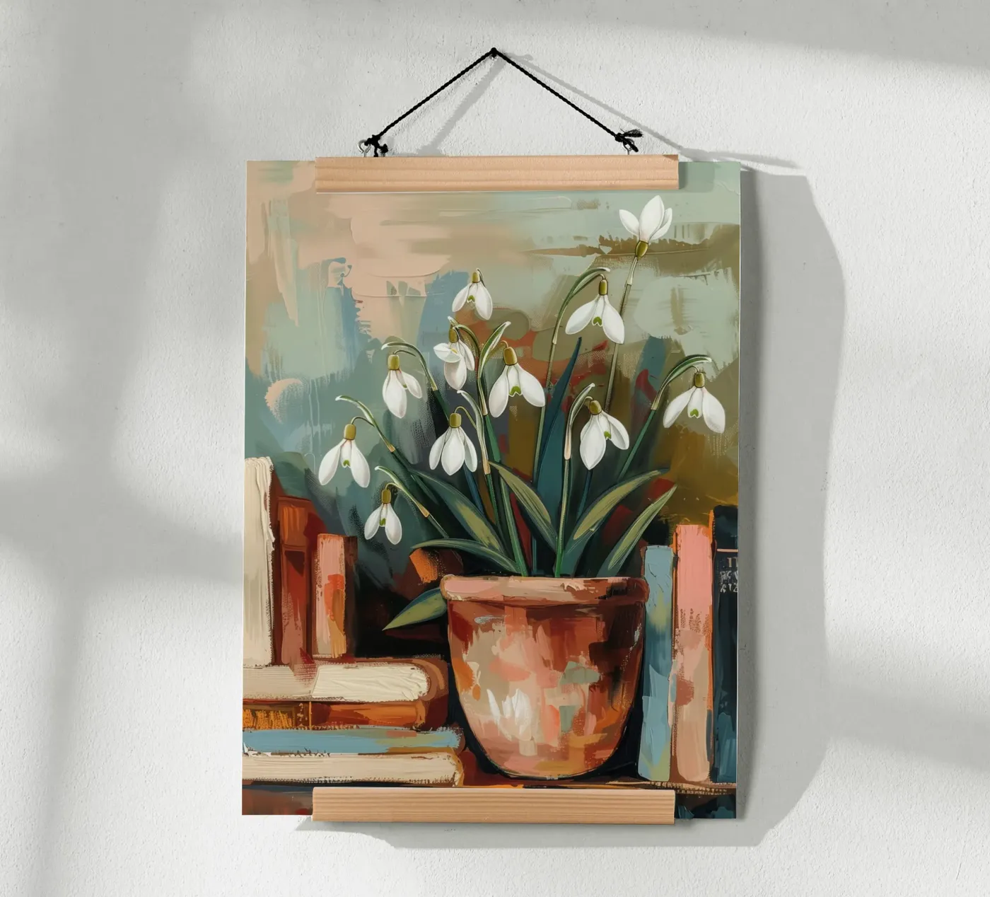 Snowdrop Library poster van Calypso