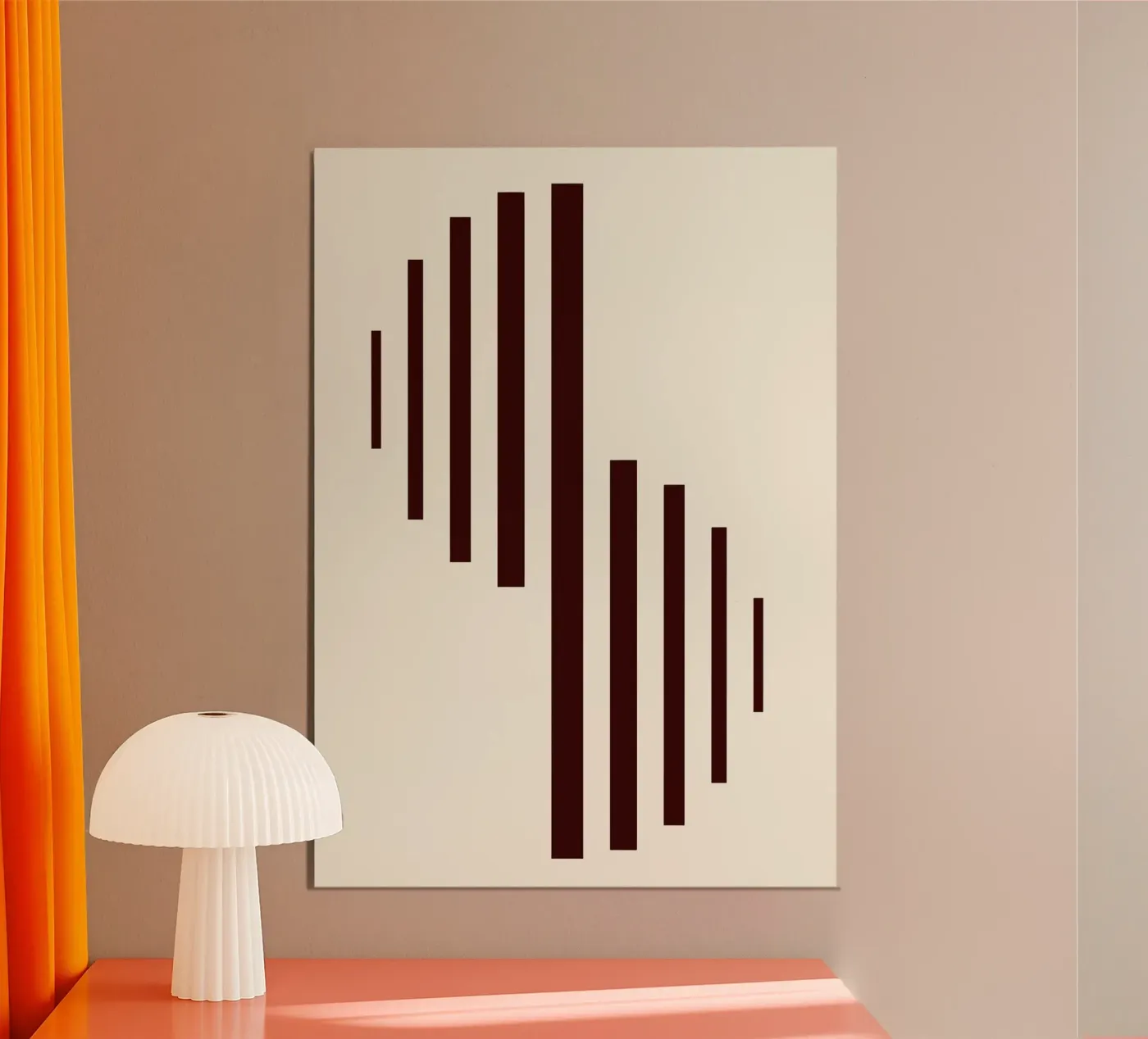 Vertical Harmonic poster by David