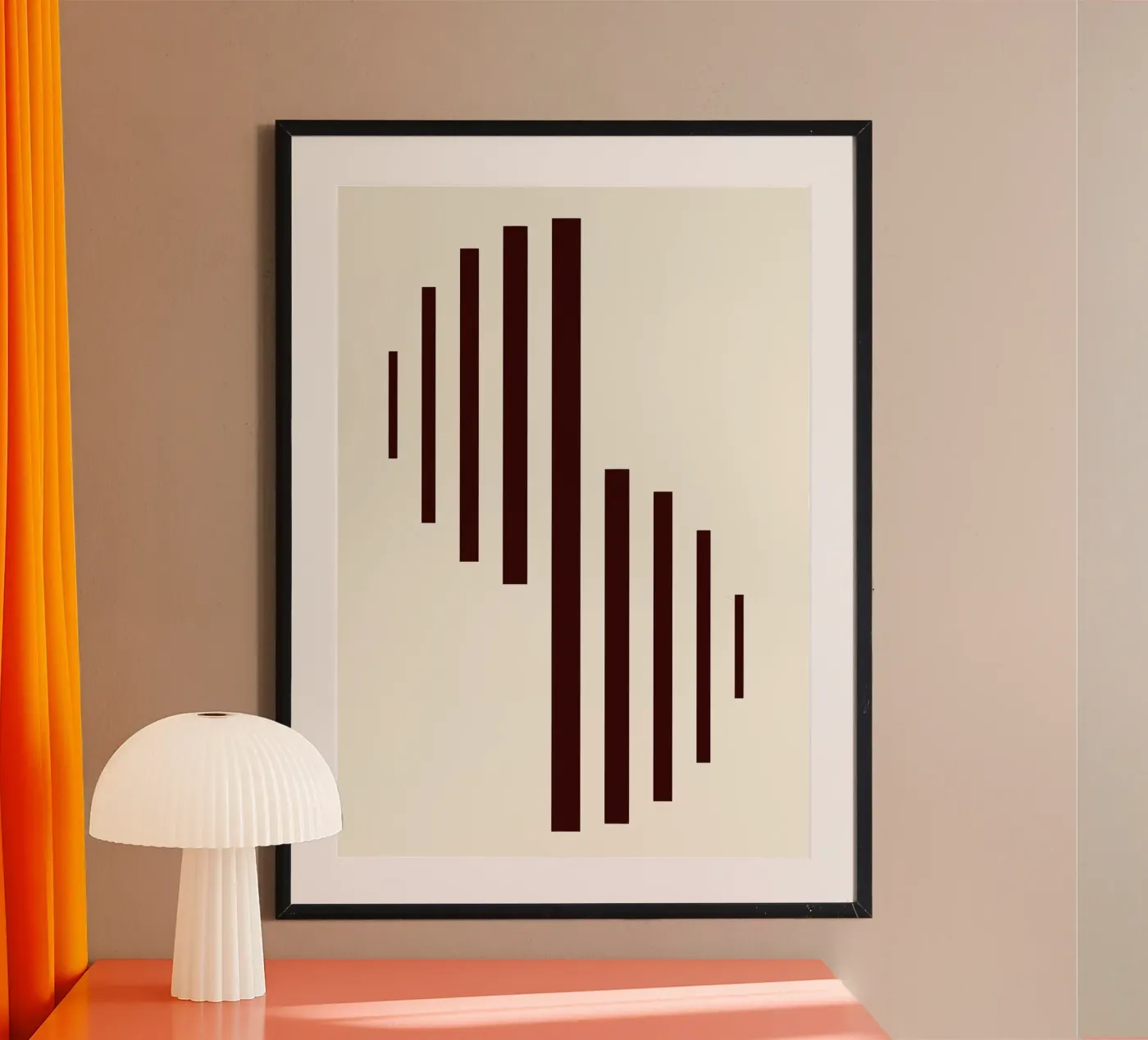 Vertical Harmonic poster by David