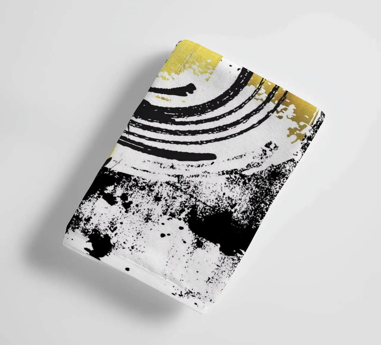 ABSTRACT ART Dynamic forms towel by Melanie Viola