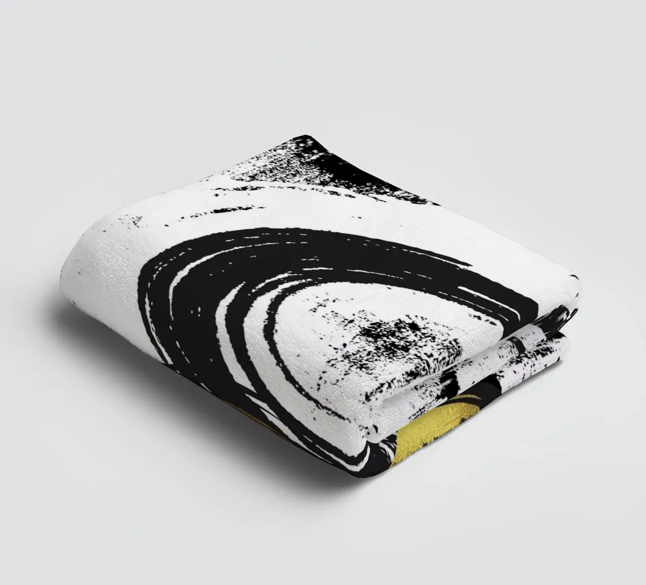 ABSTRACT ART Dynamic forms towel by Melanie Viola