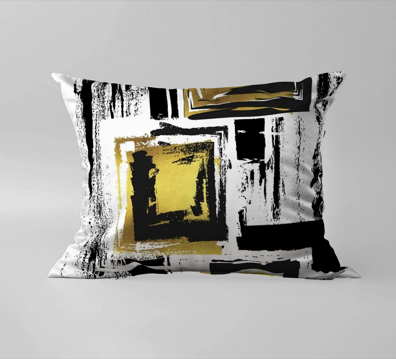 ABSTRACT ART Urban patterns decorative cushion by Melanie Viola