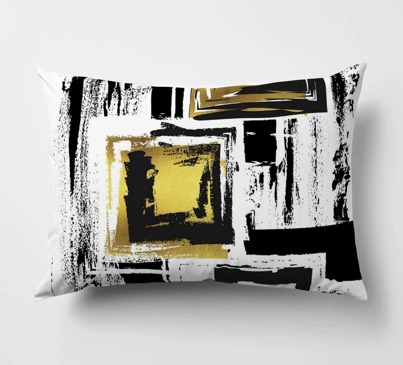 ABSTRACT ART Urban patterns decorative cushion by Melanie Viola