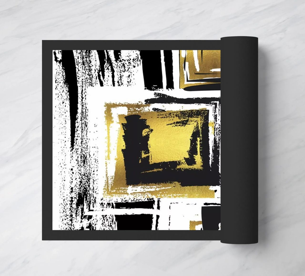 ABSTRACT ART Urban patterns doormat by Melanie Viola