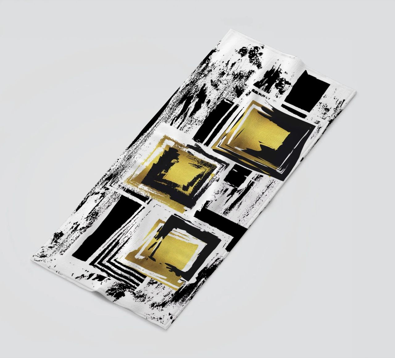 ABSTRACT ART Urban patterns beach towel by Melanie Viola