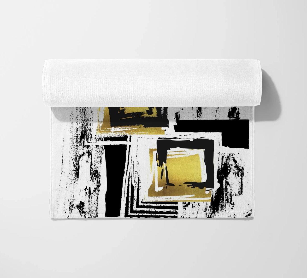 ABSTRACT ART Urban patterns beach towel by Melanie Viola