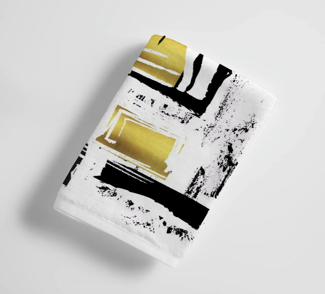 ABSTRAKTE KUNST Quadratmania asciugamano da bagno da Melanie Viola