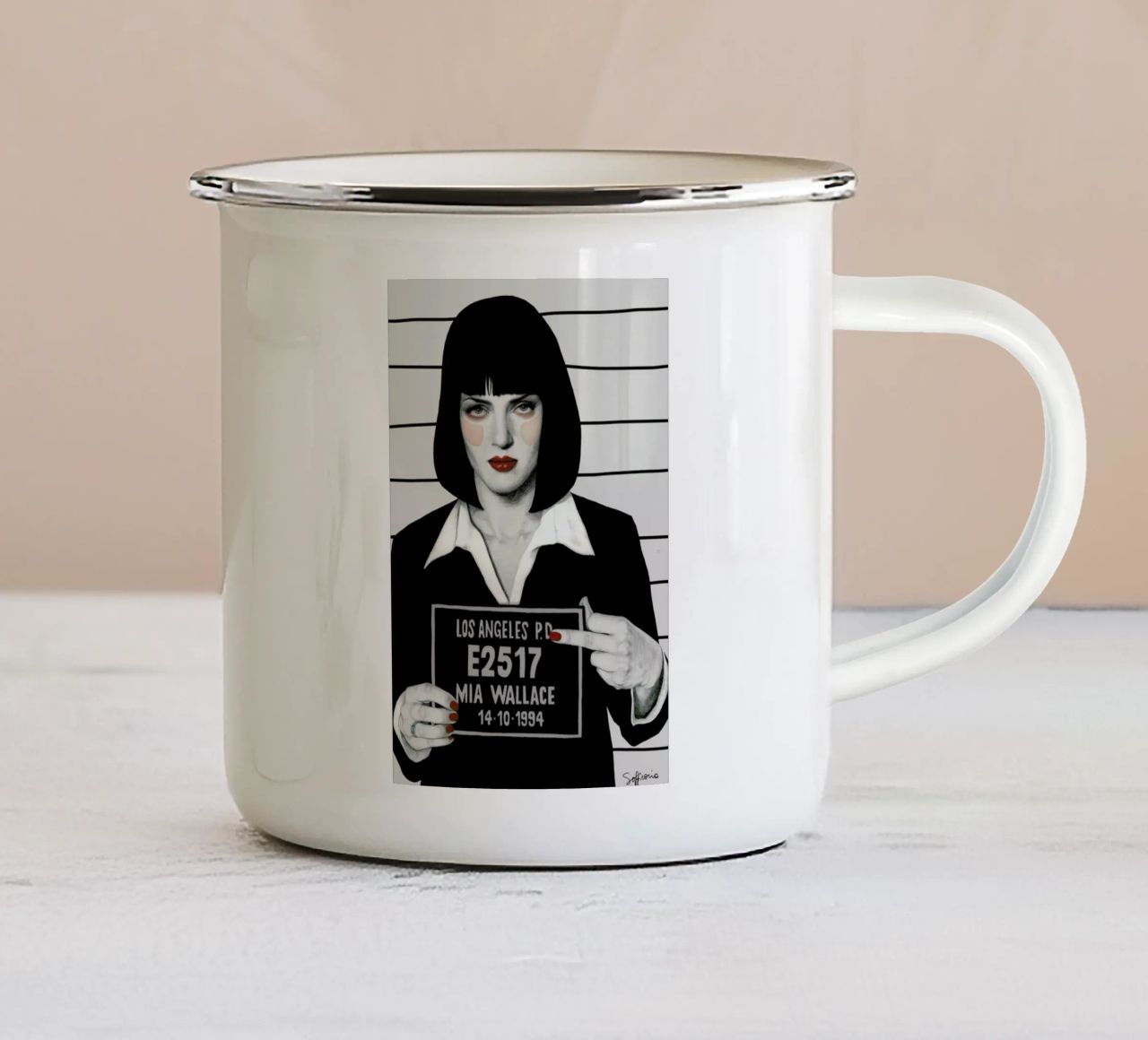 Mia tazza in smalto da Sofia Bonati