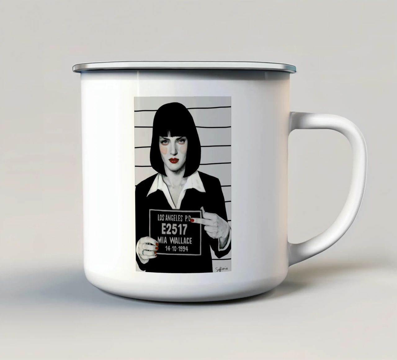 Mia tazza in smalto da Sofia Bonati