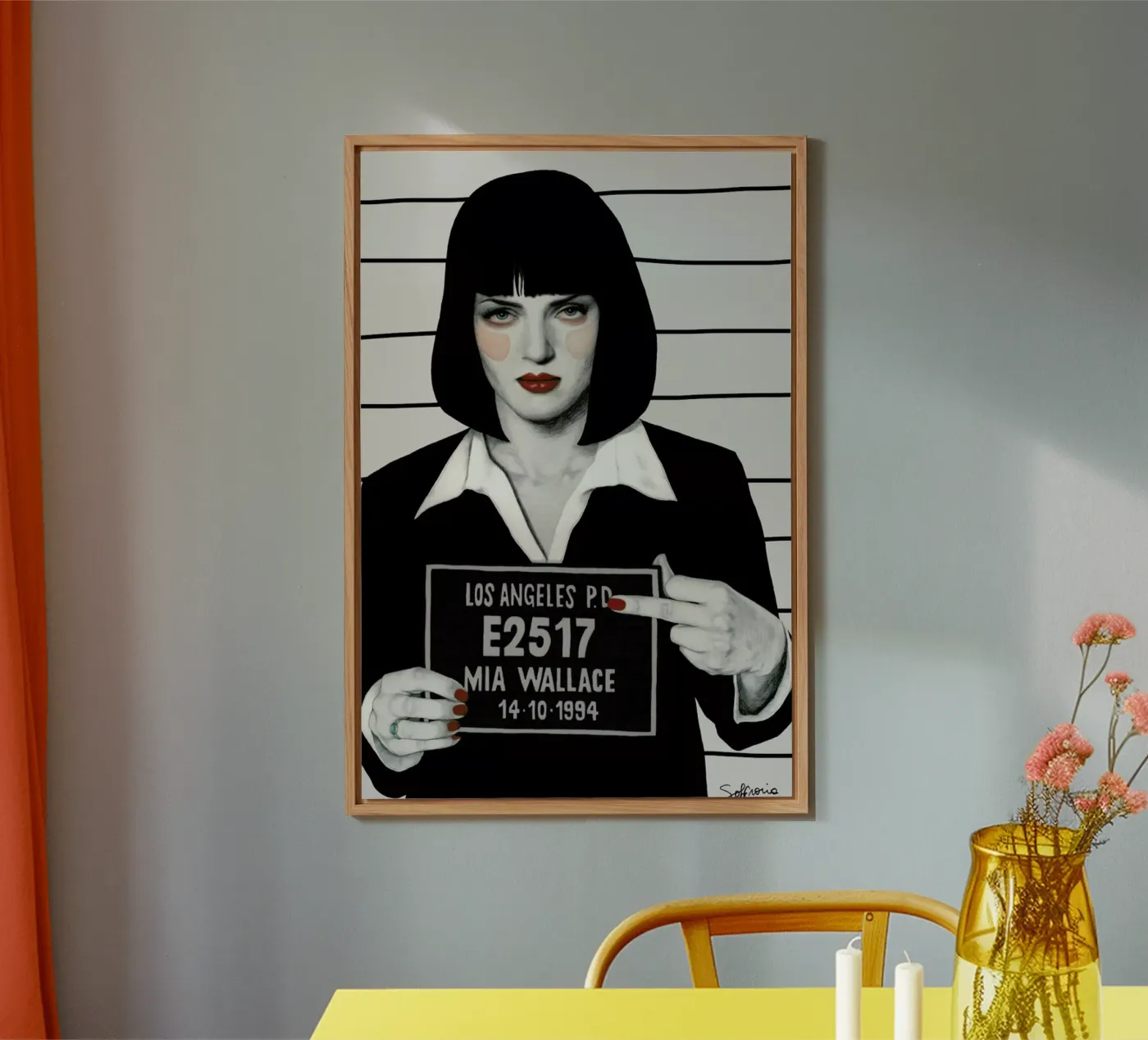 Mia alluminio dibond da Sofia Bonati