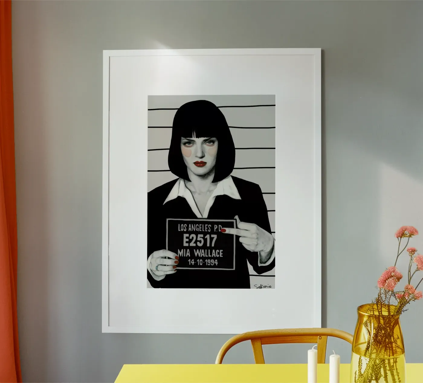 Mia poster by Sofia Bonati
