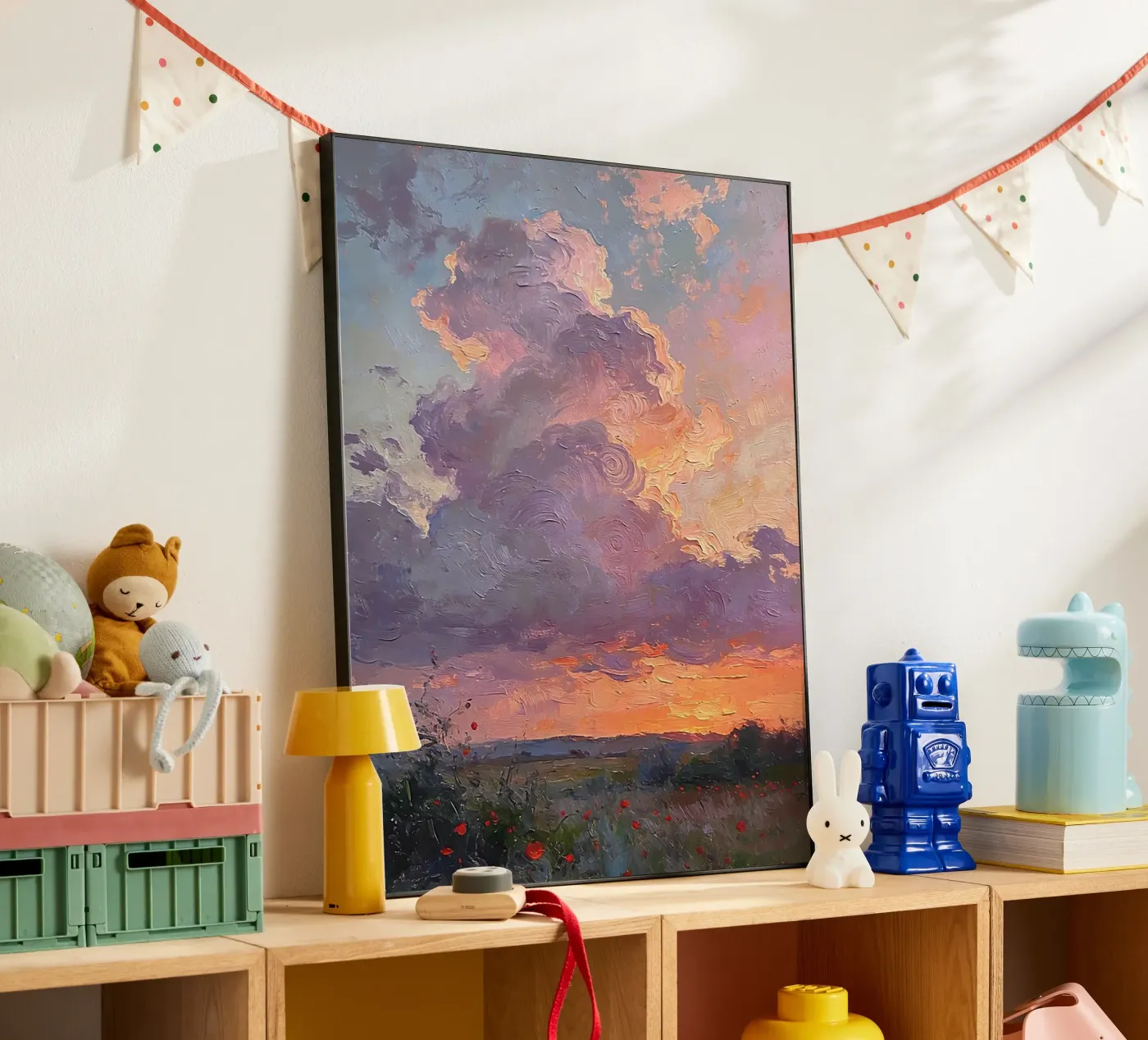 Sunset Sky with Dramatic Clouds forex plate by medineprint