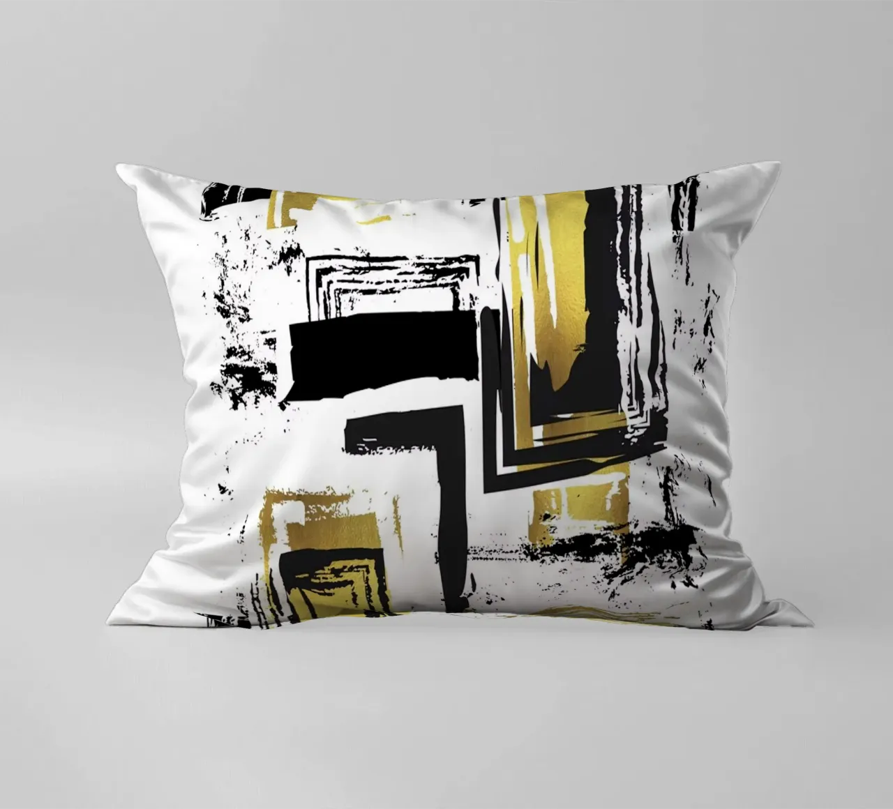 ABSTRACT ART Strutture angolari cuscino da Melanie Viola