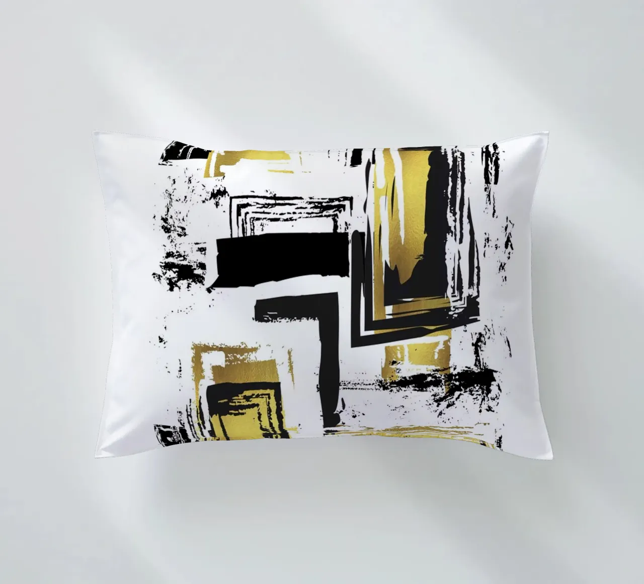 ABSTRACT ART Strutture angolari cuscino da Melanie Viola