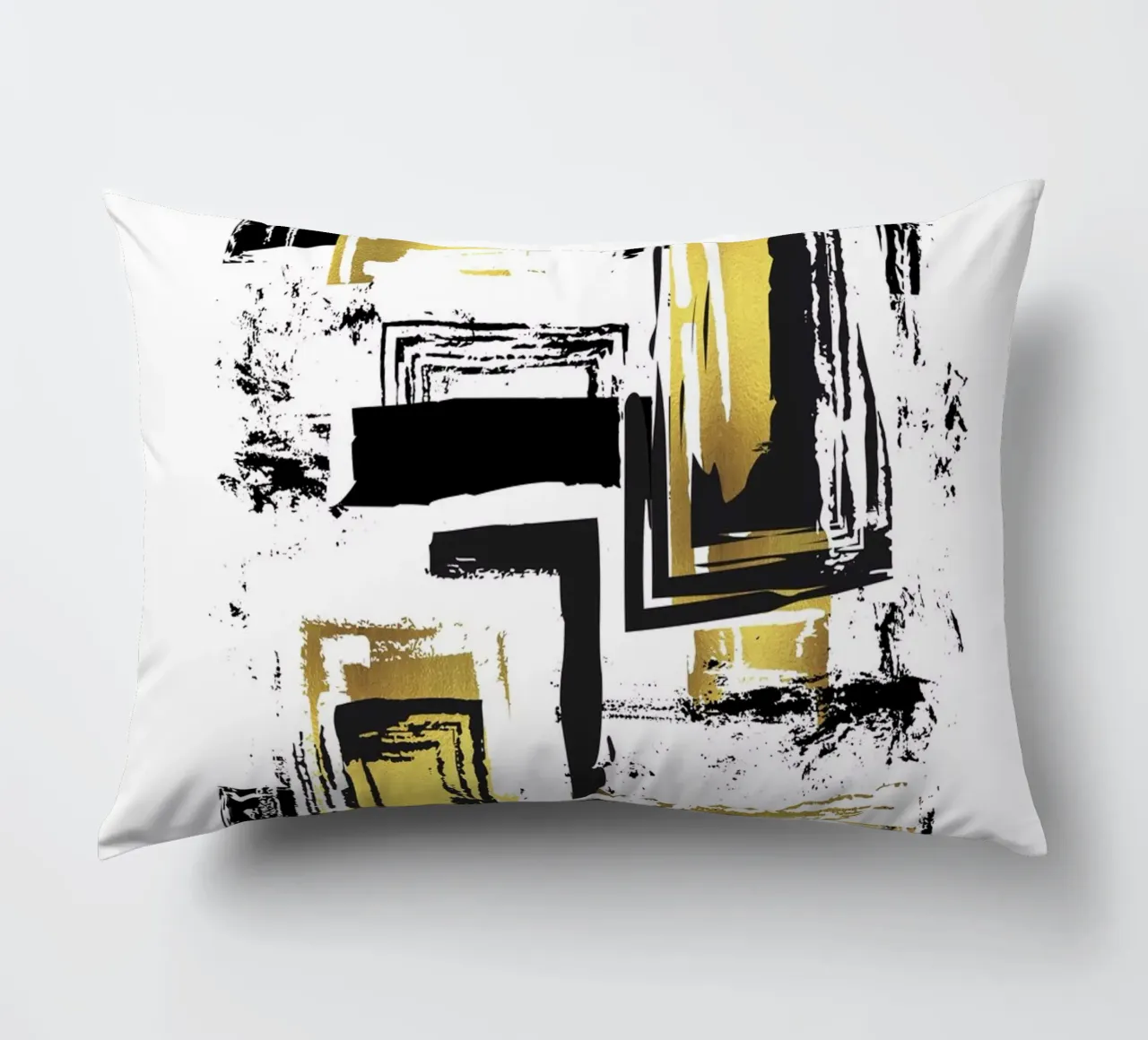 ABSTRACT ART Strutture angolari cuscino da Melanie Viola