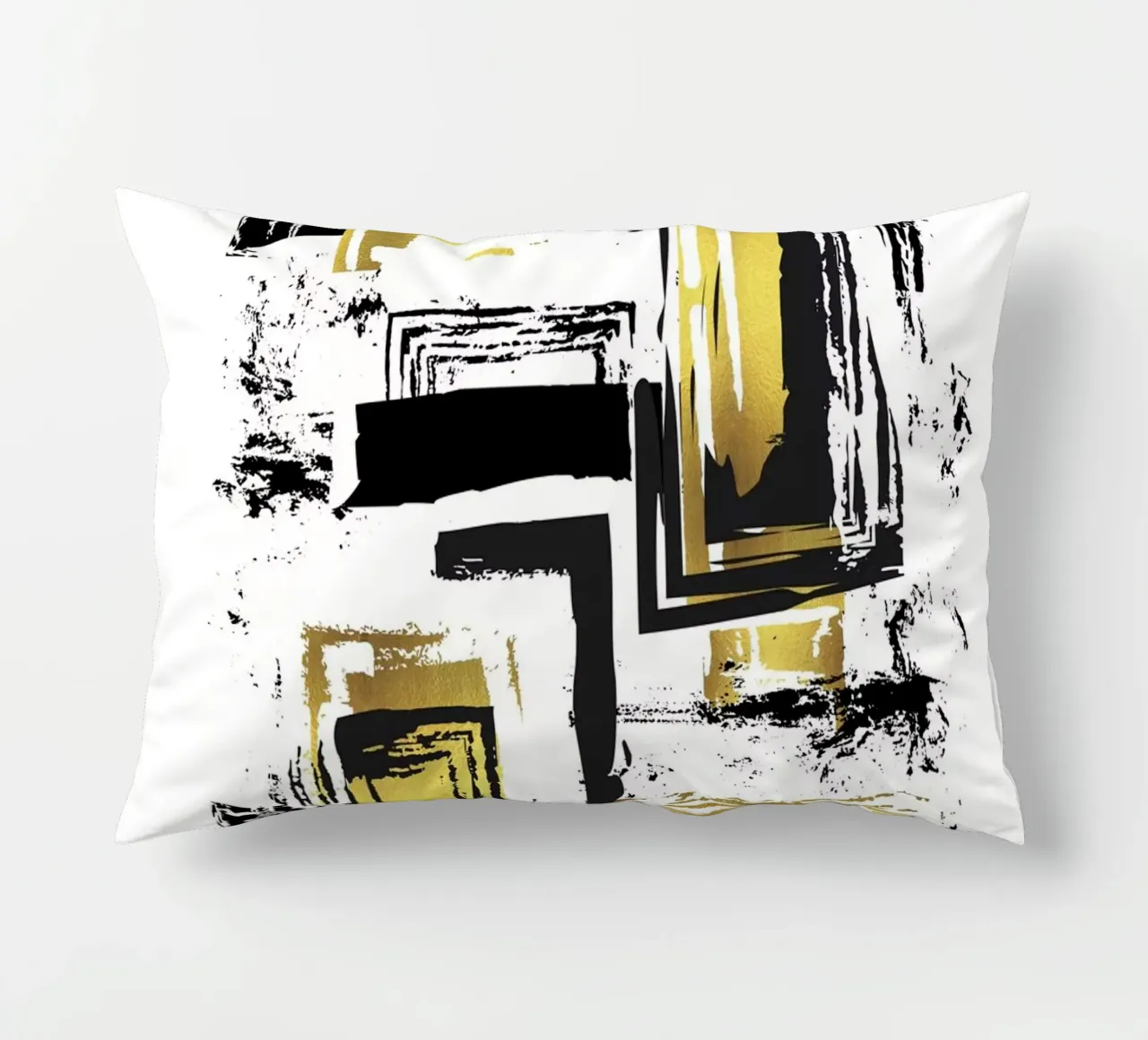 ABSTRACT ART Strutture angolari cuscino da Melanie Viola