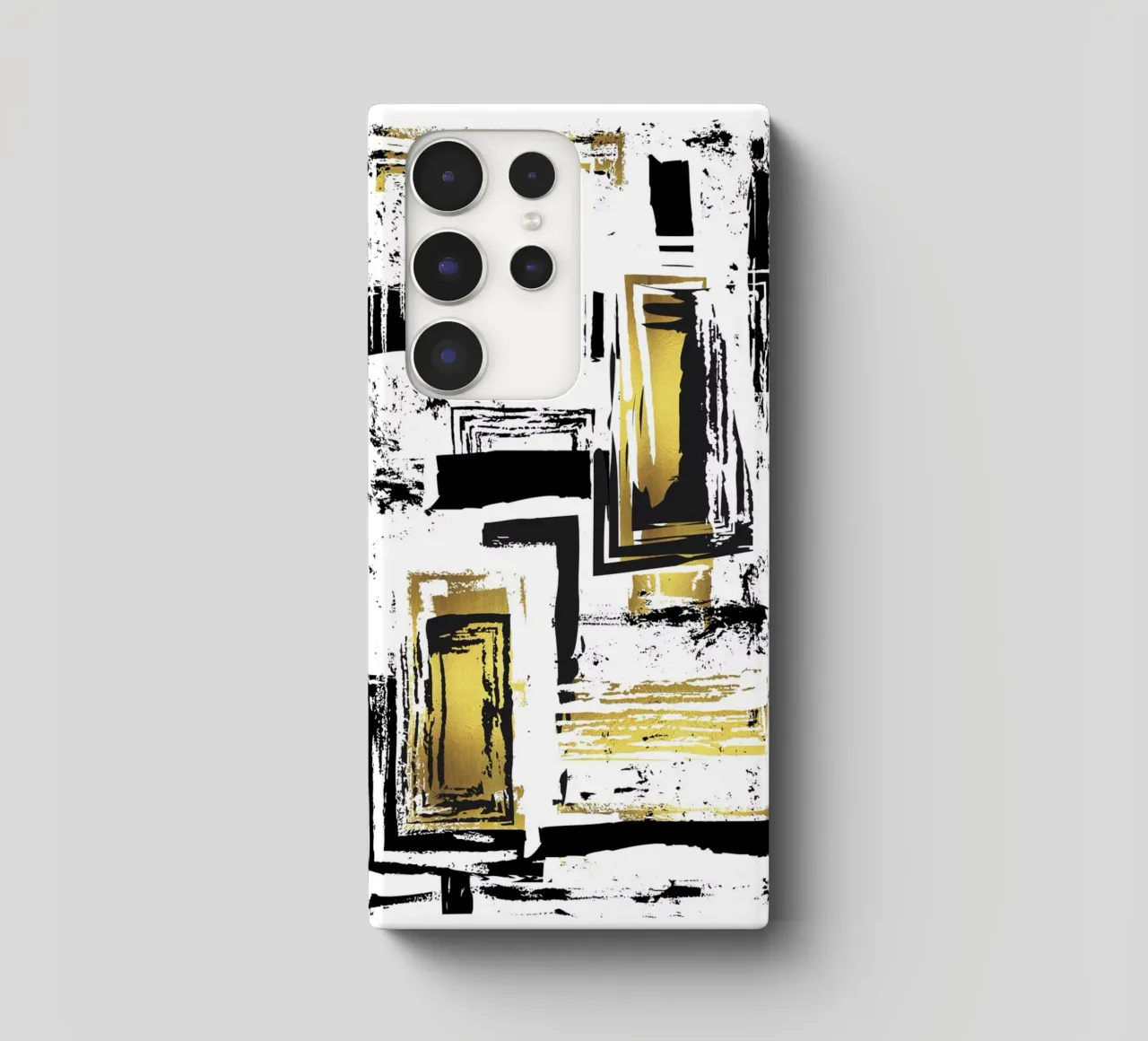 ABSTRACT ART Angular structures samsung phone case by Melanie Viola